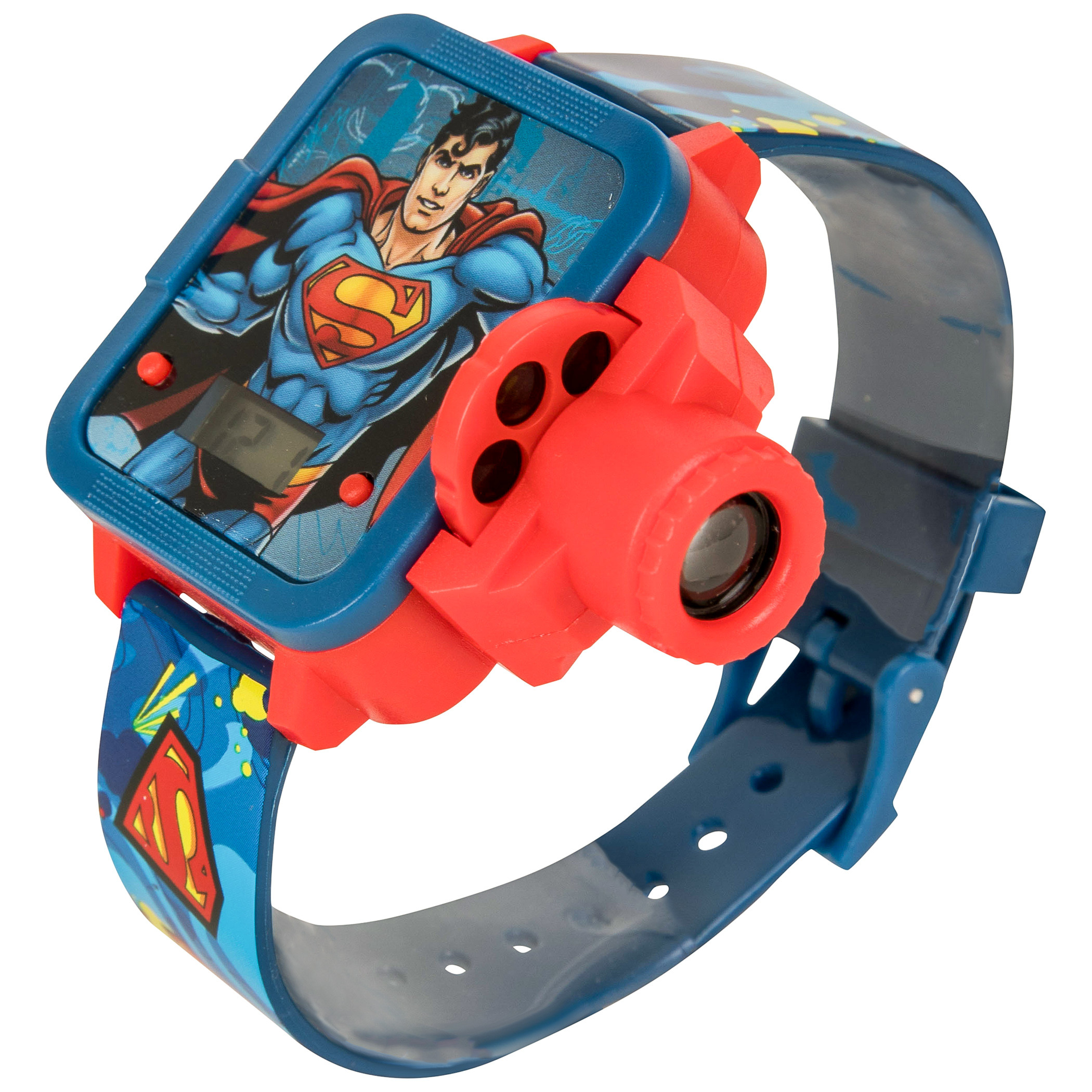 Superman Kid's Projected Images LCD Watch